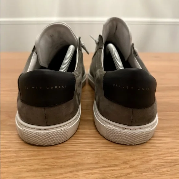 Oliver Cabell Gray and White Sneakers Minimalist Design - Picture 6 of 6